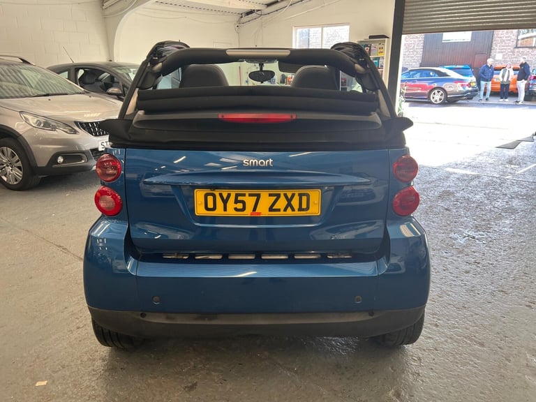 2007 smart fortwo 1.0 Passion Cabriolet Auto Euro 4 2dr CONVERTIBLE Petrol Automatic