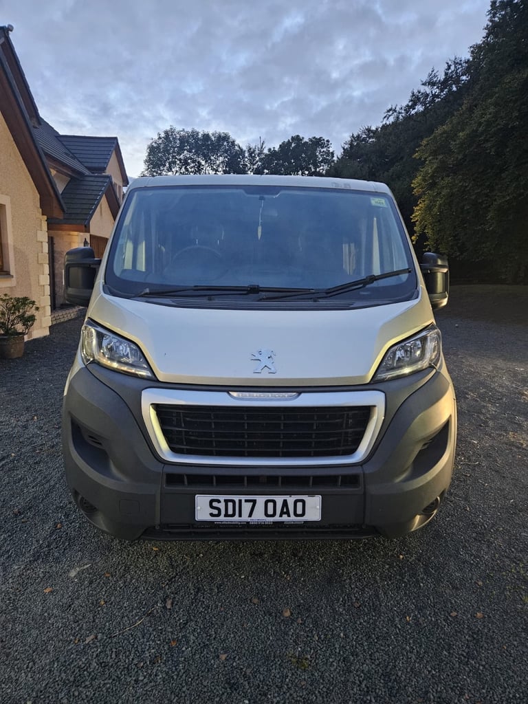 Peugeot boxer wheelchair Accesible vehicle  17 plate 