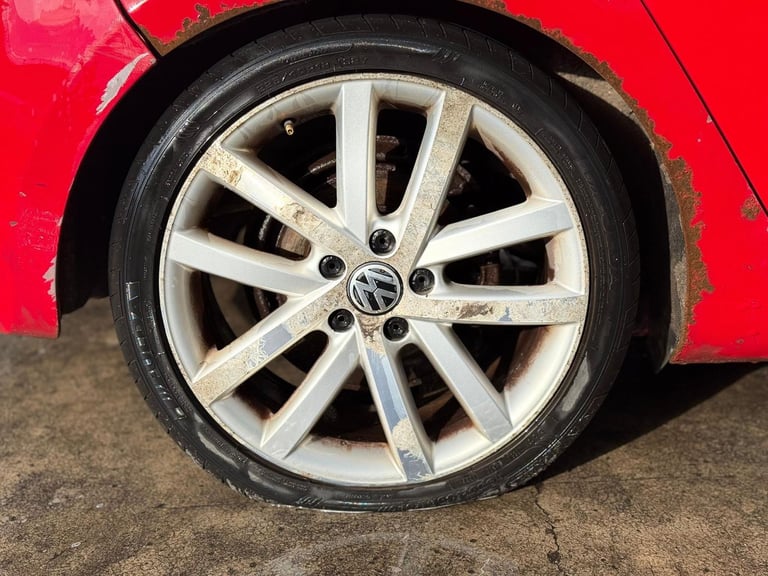 VOLKSWAGEN GOLF MK6 FOR BREAKING 2008-2012 IN RED LY3D