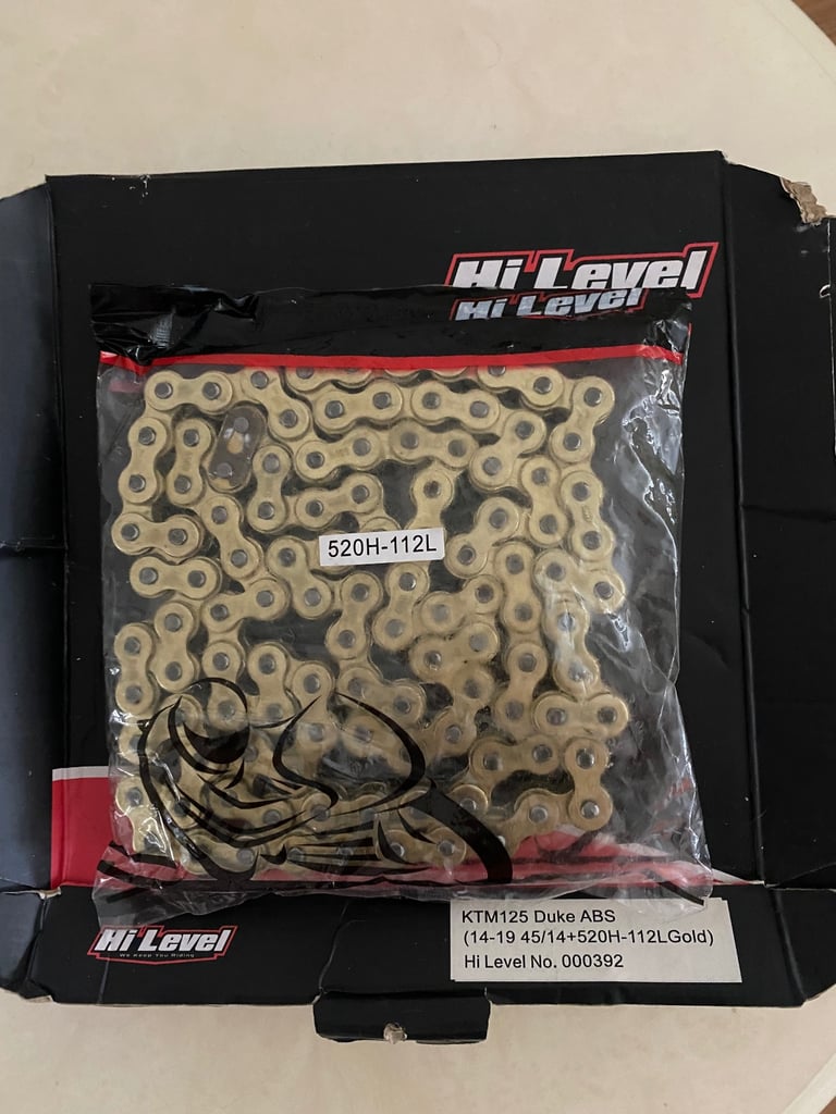 image for New KTM 125 Duke Motor Bike Chain