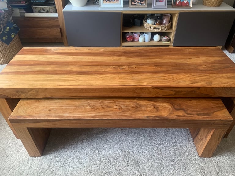 Marks and Spencer mango wood furniture set