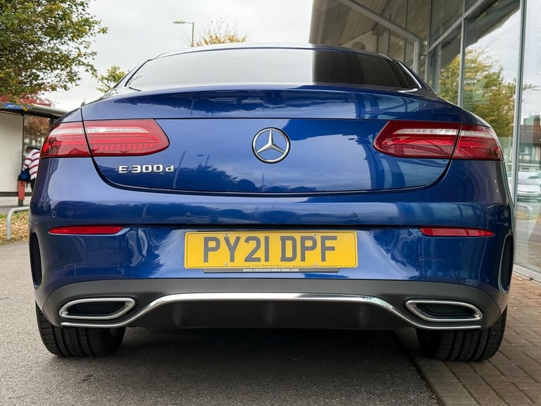 2021 Mercedes-Benz E Class 2.0 E300d AMG Line (Premium) Coupe 2dr Diesel G-Tronic+ Euro 6 (s/s) (...