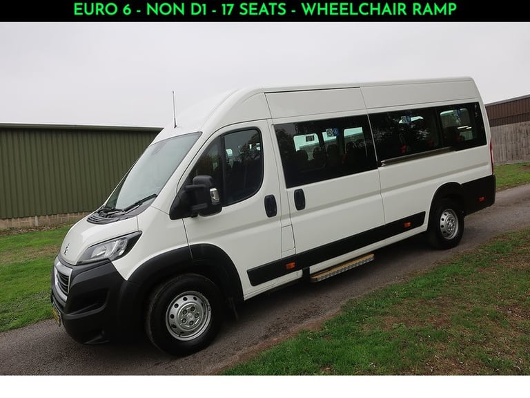 image for  Peugeot Boxer 2.0 BlueHDi 440 L4 H2 Wheelchair Accessible Minibus Euro 6 (130 ps) Minibus Diesel...