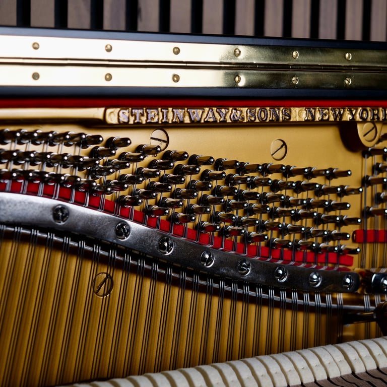 Fully Restored Steinway & Sons Model K Upright Piano Black | Delivery, Stool, Tuning, Warranty