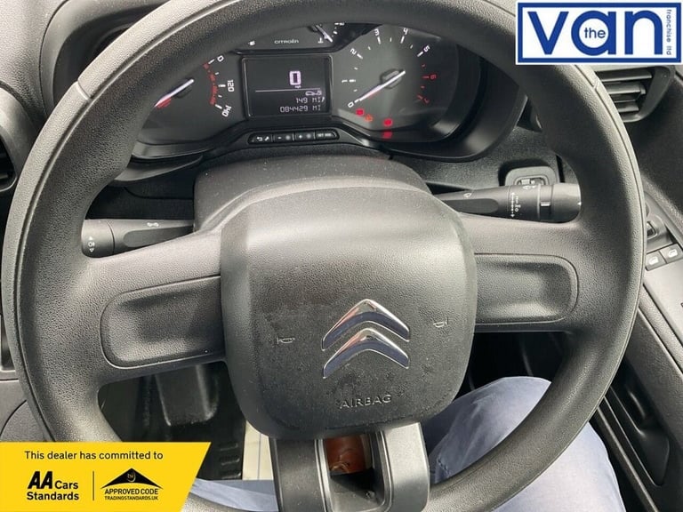 2019 Citroen Berlingo 1.6 BlueHDi 650 X M Panel Van 5dr Diesel Manual SWB Euro 6 (75 ps) with Ele...