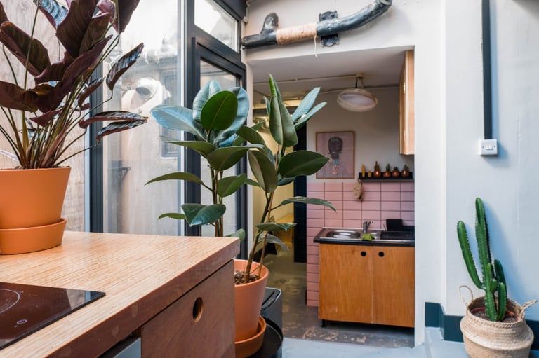 image for 4 Bed Warehouse Apartment Flat to Let London Fields Hackney- Garden