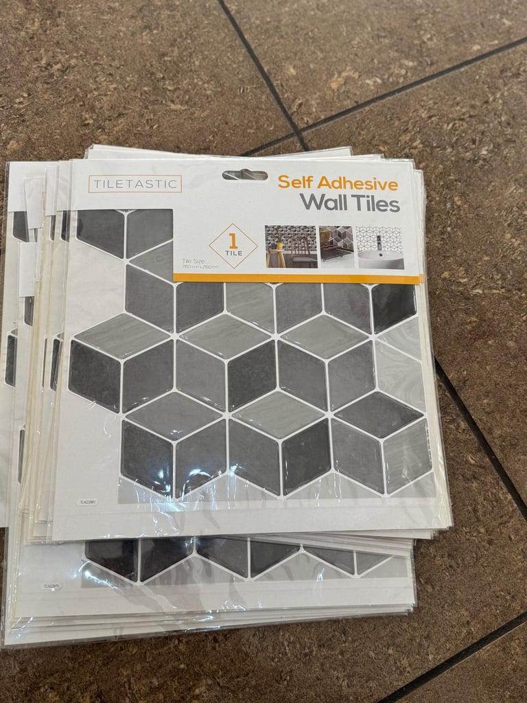 image for Slef Adhesive Wall Tiles x 16 