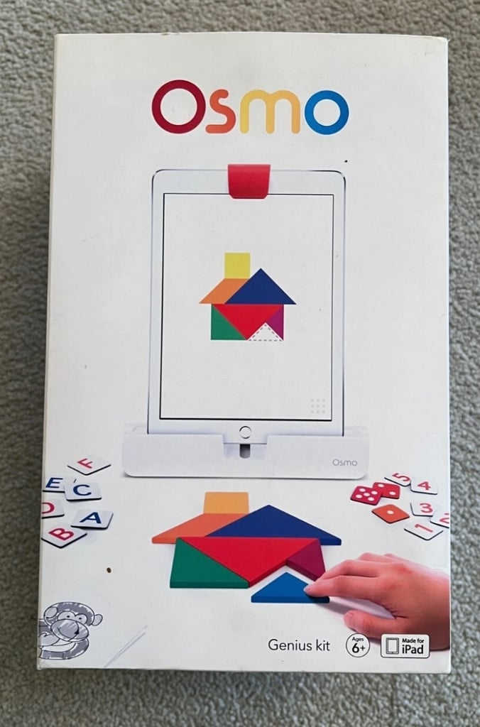 Osmo Games Genius starter kit and coding game for Ipad
