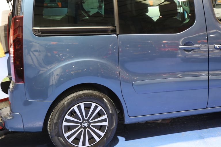 Peugeot Partner Petrol Wheelchair Accessible Vehicle Mobility WAV Ramp Winch