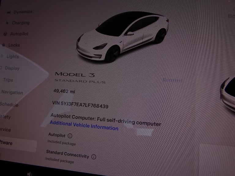 2020 70 REG TESLA MODEL 3 STANDARD RANGE + ELECTRIC AUTO DAMAGED SALVAGE