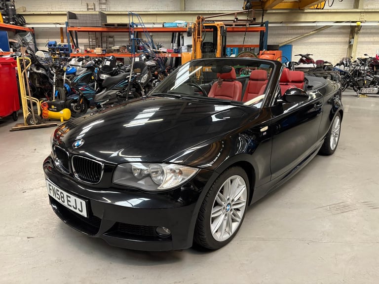BMW 118 I M-SPORT CONVERTABLE 2008 (58) DAMAGED REPAIRABLE SALVAGE