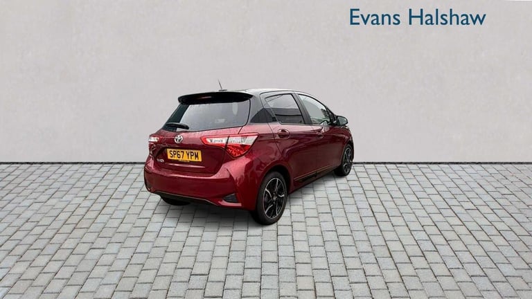 2017 Toyota Yaris 1.5 VVT-i Blue Bi-tone 5dr HATCHBACK PETROL Manual