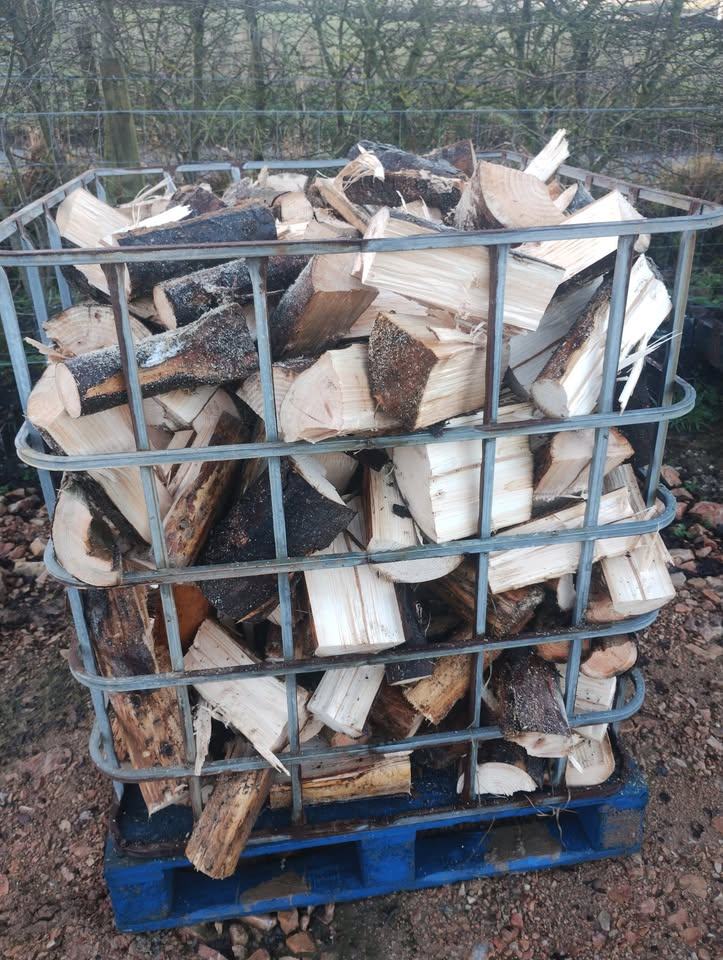 1m3 seasoned softwood firewood