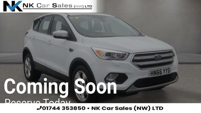 2017 Ford Kuga 2.0 TDCi Titanium SUV 5dr Diesel Manual Euro 6 (s/s) (150 ps) HAT