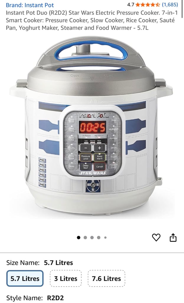 Instant pot pressure cooker