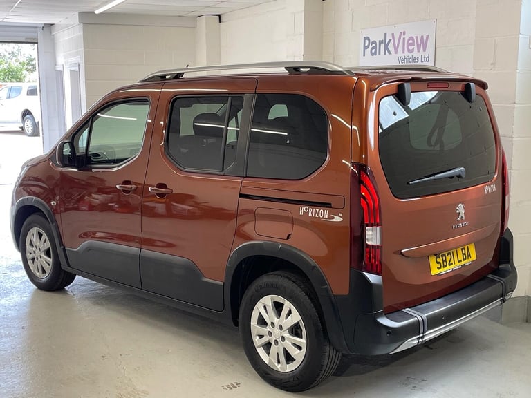 PEUGEOT RIFTER 1.5 WAV wheelchair accessible vehicle 2021