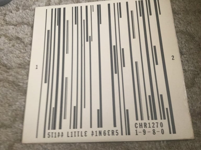 STIFF LITTLE FINGERS - NOBODYS HEROES LP 70s PUNK