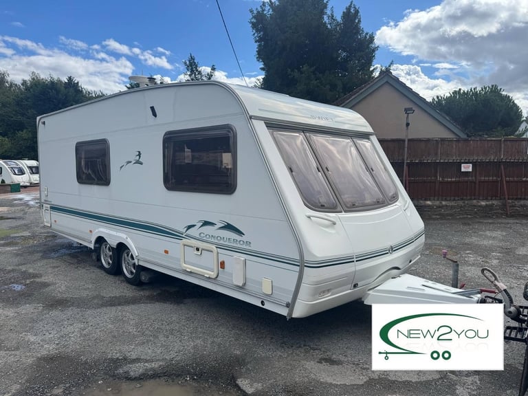 2002 Swift Conqueror 580 LUX 4 Berth Caravan - STOCK E187