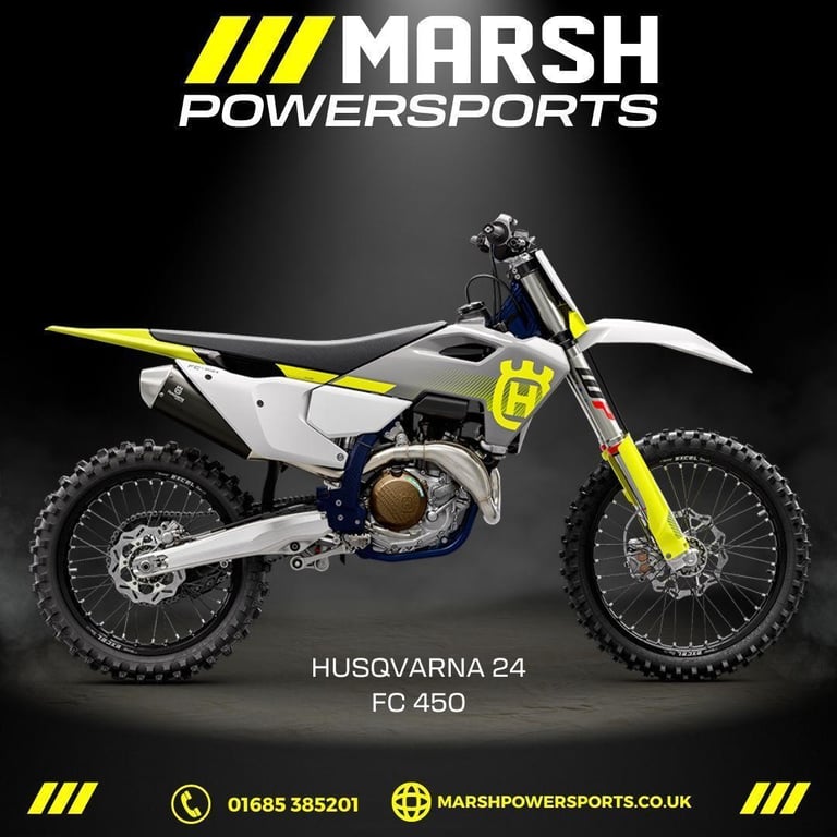 image for Husqvarna FC450 2024 - Husqvarna Dealer - 2054 OFF! 0% Finance Available!