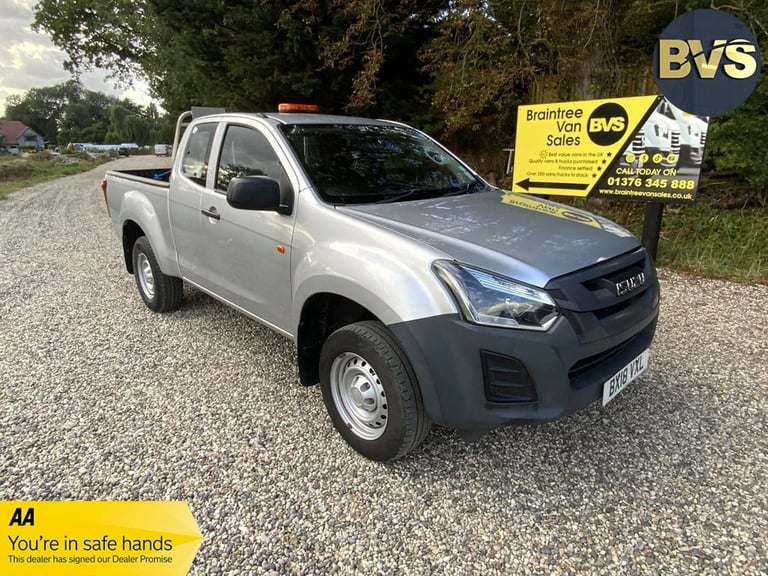 image for 2018 Isuzu D-Max 1.9 TD Utility Pickup Extended Cab 2dr Diesel Manual 4WD Euro 6 (164 ps) PICKUP ...