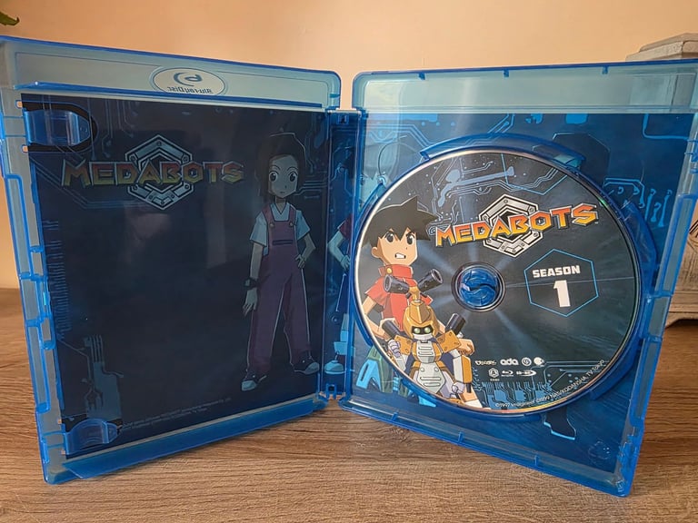 Medabots season 1,2,3 complete bluray sets (discotek)
