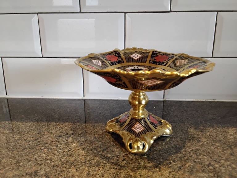 ROYAL CROWN DERBY SGB OVAL COMPORT 1st QUALITY 