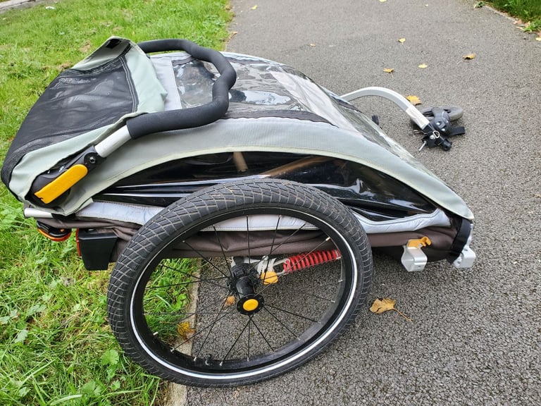 Burley D'Lite X double bike trailer