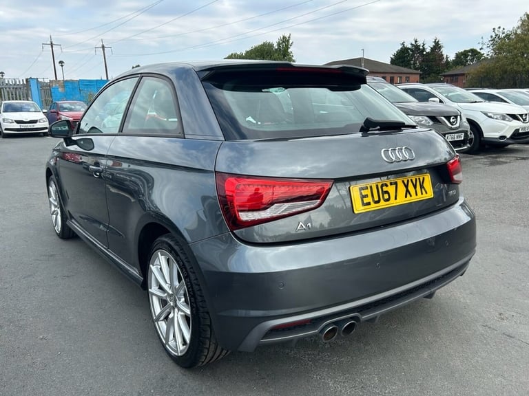 2017 Audi A1 1.4 Petrol (TFSI), S Line, Hatchback, 3 Door, Manual, Euro 6. Hatchback Petrol Manual
