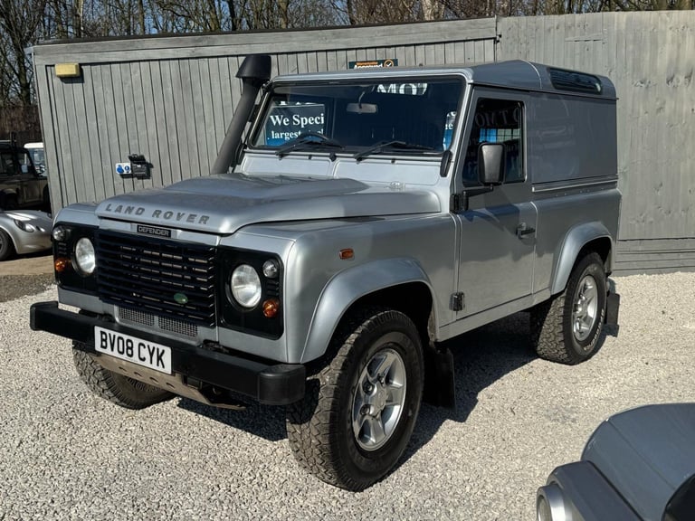 2008 Land Rover Defender 90 2.4 TDCi County Hard Top SUV 4WD SWB Euro 4 3dr PANEL VAN Diesel Manual