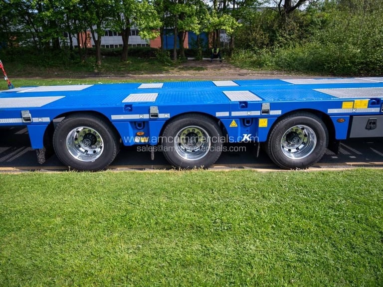 KASSBOHRER LOW LOADER 52800KG 3 AXLE EXTENDABLE