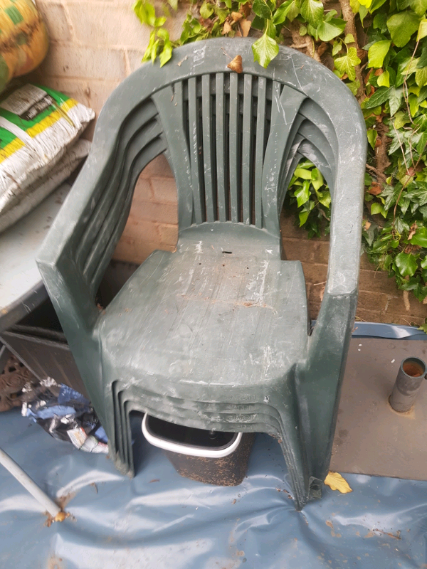 Plastic chairs for Sale | Garden Chairs | Gumtree