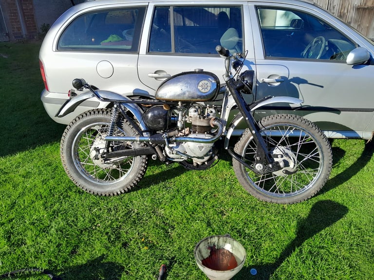 image for greeves 500 triumph trail bike 1964