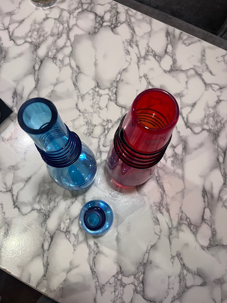 3x Original LSA Vases