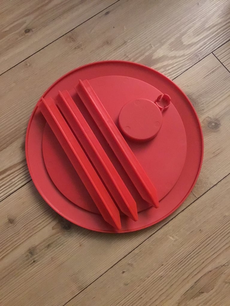 Small coca cola side table 