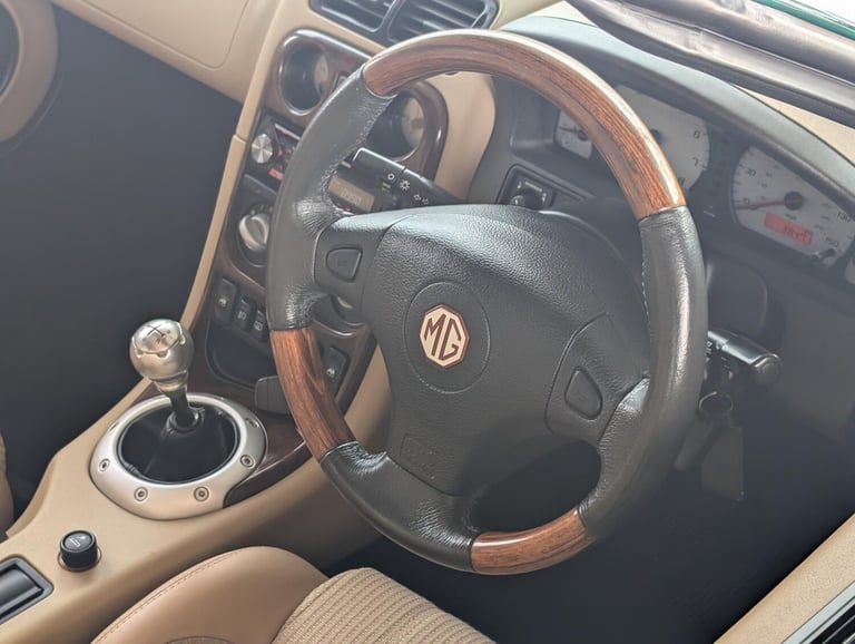 MGTF 160-LOW MILES-RARE!-BEAUTFIUL-1YR MOT-NEW HEADGASKET, CAMBELT 1YR WARRANTY