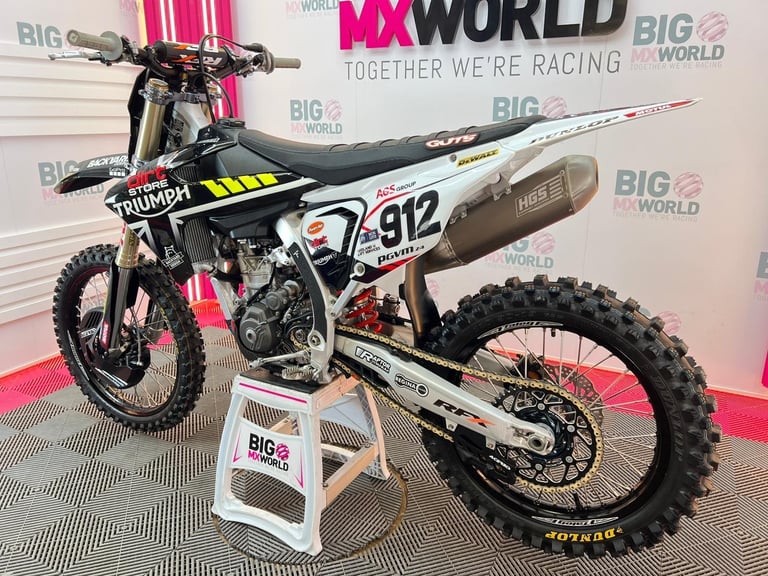 Triumph TF450 RC 2025 - INC VAT- FULLY PREPPED RACE BIKE // NEVER BEEN ON TRACK 