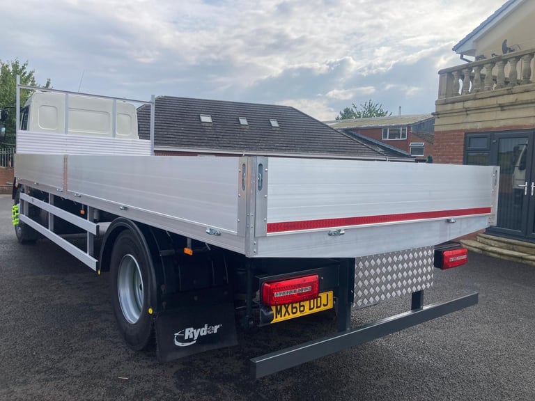 2016 66 DAF LF 55.220 18 TON EURO 6 ALLOY DROP SIDE NEW BODY IDEAL SCAFFOLDING 