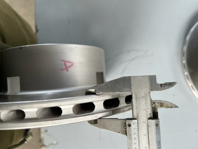 Front or rear brake discs for Lamborghini Urraco