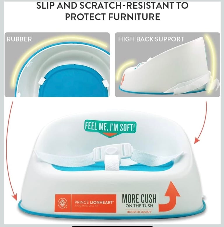 Booster Squish Seat | 12m+ - 5yrs (60lbs)