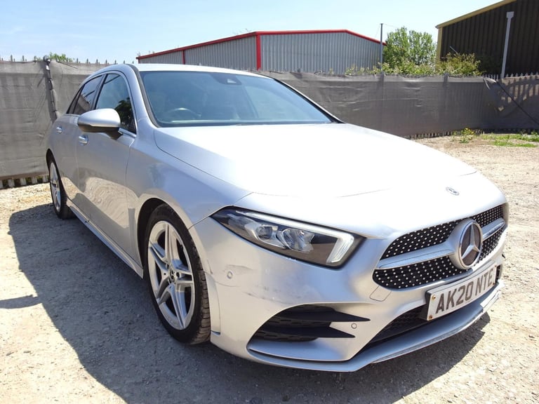 image for 2020 20 REG MERCEDES BENZ A CLASS A180 AMG LINE EXECUTIVE AUTO DAMAGED SALVAGE