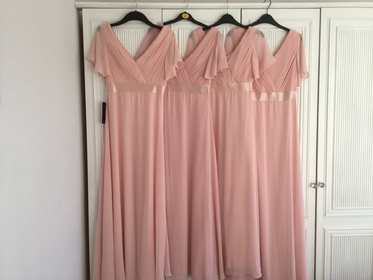 image for Pink chiffon dresses