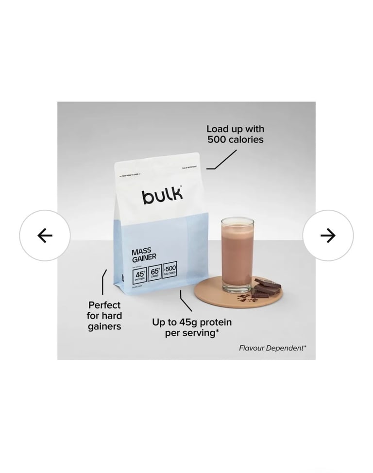 Protein powder never used (closed packaging) from Bulk