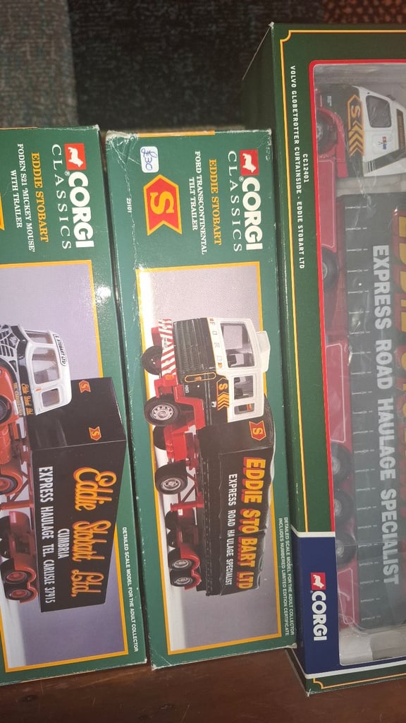 Corgi Job lot od Eddie stobart Trucks & Lorries 