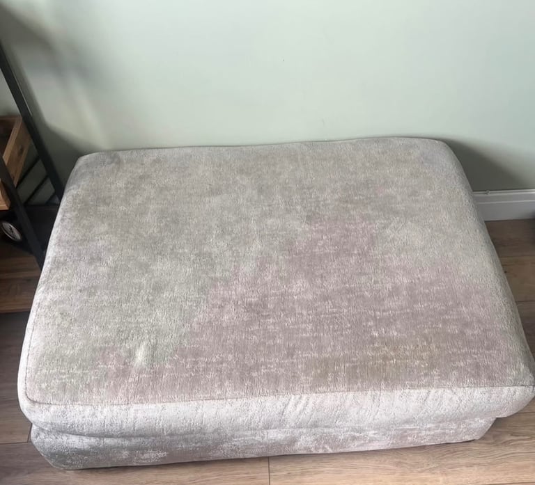 Grey sofology pouffe