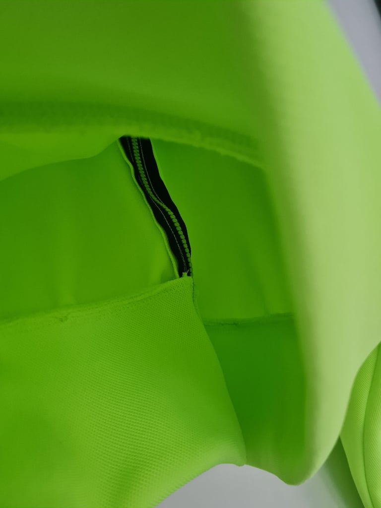 S/M Zara Neon limited edition zip-up hoodie zipped 