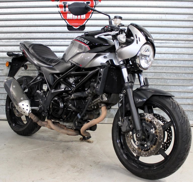 image for 2018 68 SUZUKI SV 650 X XAU L8 SV650 CAFE 31K HPI CLEAR NEW MOT JUST SERVICED