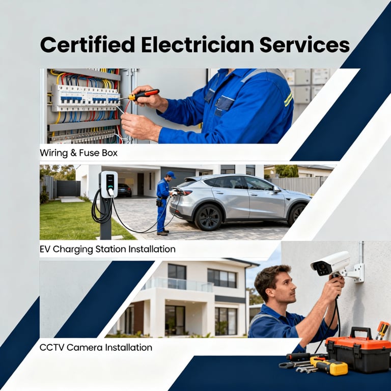 Certified Electrician – Domestic & Small Commercial Jobs (Glasgow)