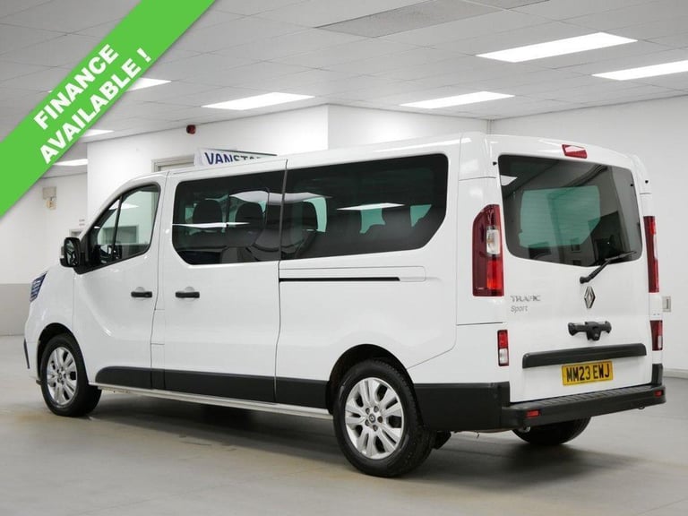 2023 RENAULT TRAFIC 30 2.0 DCI 170 BHP LONG SPORT EDC AUTOMATIC 9 SEATER