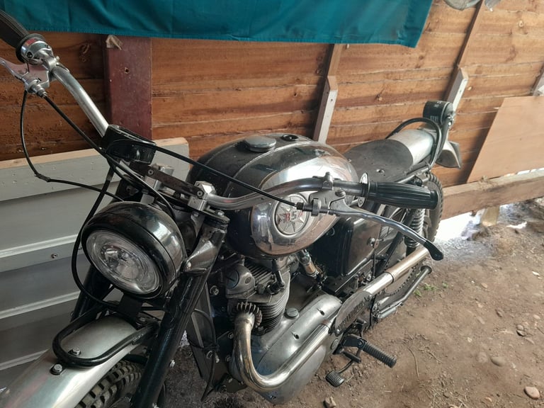 greeves 500 triumph trail bike 1964