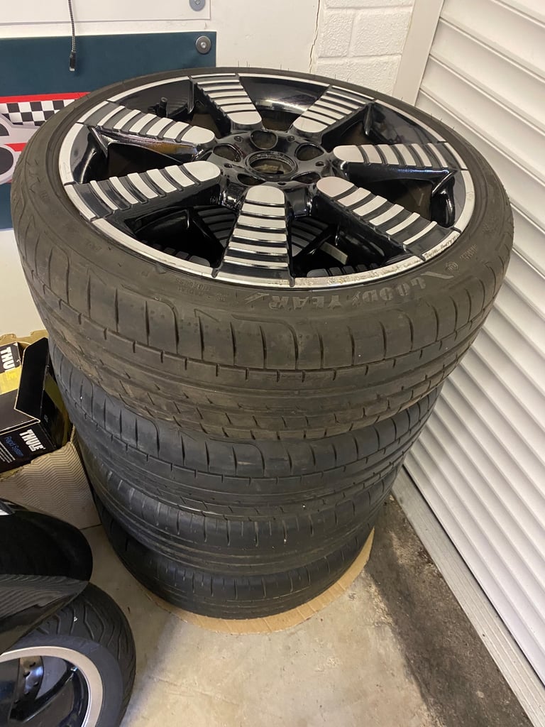 4x Genuine 18" Mini Cooper F56 F55 F57 Pulse Spoke 900 Alloy Wheels 6897988 L10